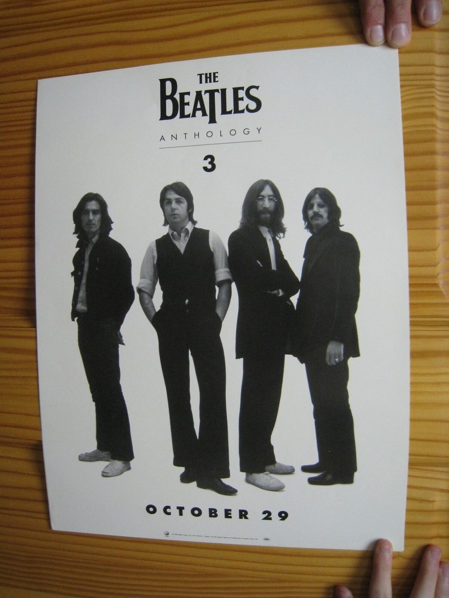 The Beatles Poster Anthology 3 Band Shot Ringo Starr George