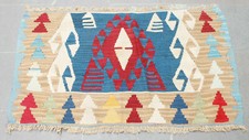 Kilim turc 39''x24'' tissé à la main Extraordinaire Fragment Kayseri Kilim 10...