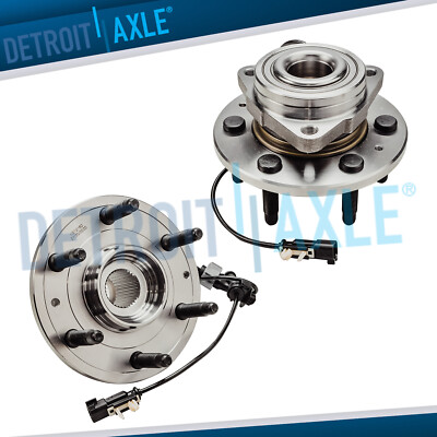 4WD Front Wheel Bearings Hubs for Silverado Sierra 1500 Tahoe Yukon XL Escalade