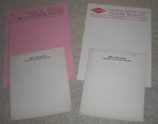 Goodyear Tire & Rubber Co. C. E. Lutz Elizabethtown PA Sinclair letterheads