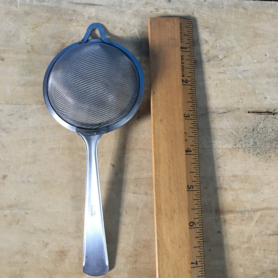 Fissler 18/10 Stainless Steel Hand Strainer Sieve Sifter Cooking Mesh 7