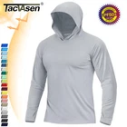 Men's UPF50+ Sun Protection UV Block Shirts Outdoor Fishing Performance Hoodies