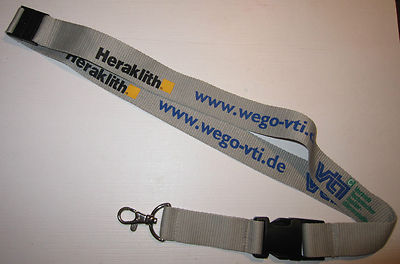 WeGo VTI Heraklith Schlüsselband Lanyard NEU (A42)