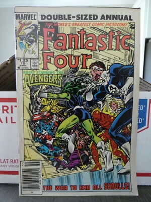 MARVEL COMIC BOOK FANTASTIC FOUR   ISSUE #19 DOUBLE SIZED ANNUAL