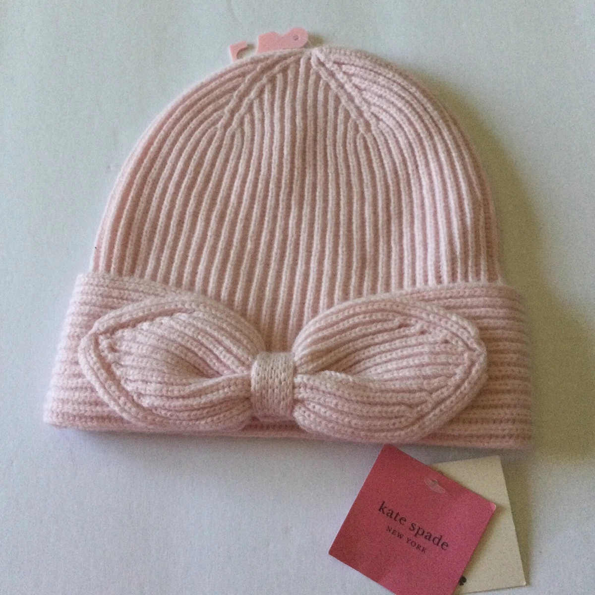 Kate Spade ♠️ Tinsel Knit Beanie in
English Rose Winter Hat Pink Metallic NWT kate spade new york Acrylic Pink Hats for Women for sale | eBay main image 3