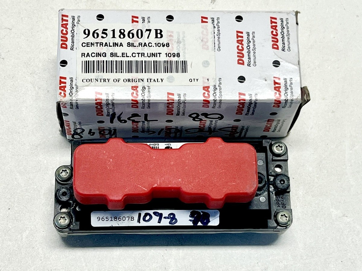 New Genuine Ducati Superbike 1098 ECU For 70mm Full Exhaust New Genuine Ducati Superbike 1098 ECU For 70mm Full Exhaust