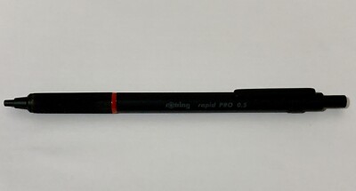 rOtring Rapid Pro Mechanical Pencil, 0.5 mm, Matte Black Finish, Precision Wr...