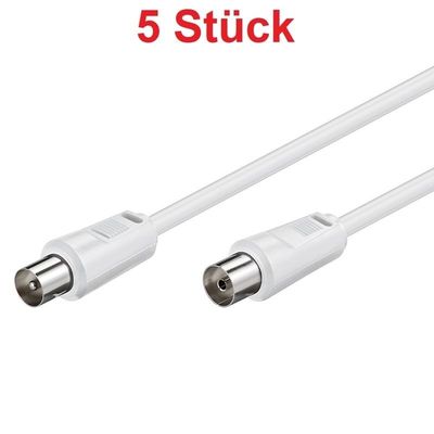 50cm DVB-C Antennenkabel Antennen Kabel 75Ohm TV 3D HD FullHD UHD 4K Radio UKW