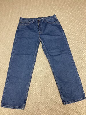 ジョージ様 ジョージ様 George Regular Fit Straight Blue Jeans Mens 32x30 100