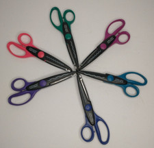 Fiskars Paper Edgers Scissors Lot of 6 Paper Arts Crafts Scrapbooking Scissors