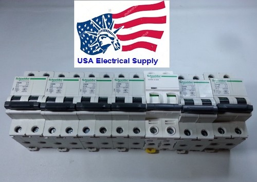 IC65N Schneider Circuit Breaker 2Pole 400V 1A,2A,10A,16A,25A,32A,40A - 第 1/15 張圖片