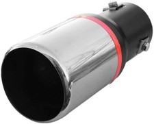 Auspuffblende Endrohr Edelstahl Für VW Polo Eos Passat Bora Golf 4 5 6