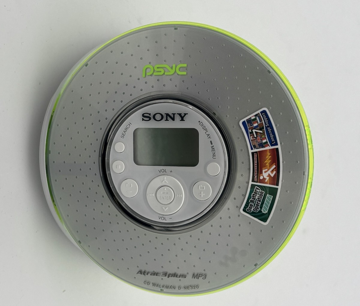 Sony Walkman Portable CD Mp3 Player - Electric White (D-NE320/WC1