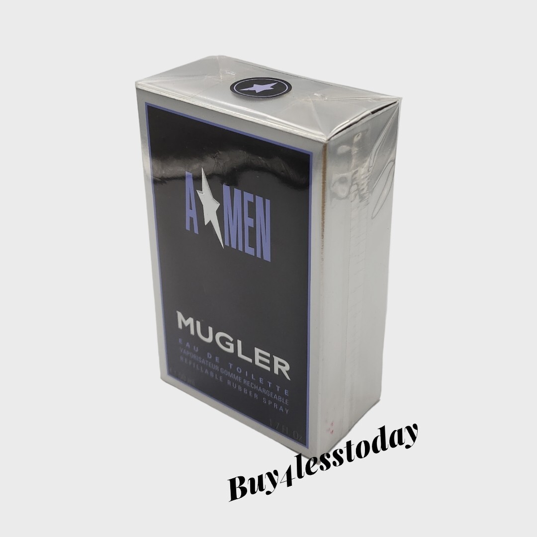 Angel Amen by Thierry Mugler 1.7 oz EDT Refillable Rubber Spray Cologne