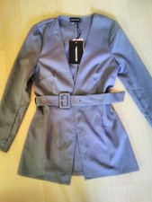Pretty Little Thing Belted Jacket Size 8 BNWT