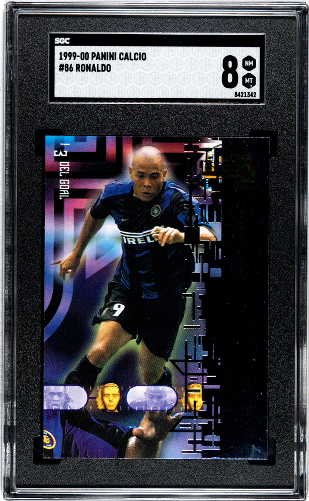 Ronaldo 1999-00 Calcio Panini Card #86 Inter Milan Serie A SGC 8