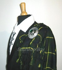 FLY PLAID TARTAN GORDON MODERN IMPORTED KILT PURLED ENDS KILTWEAR BUDGET RANGE