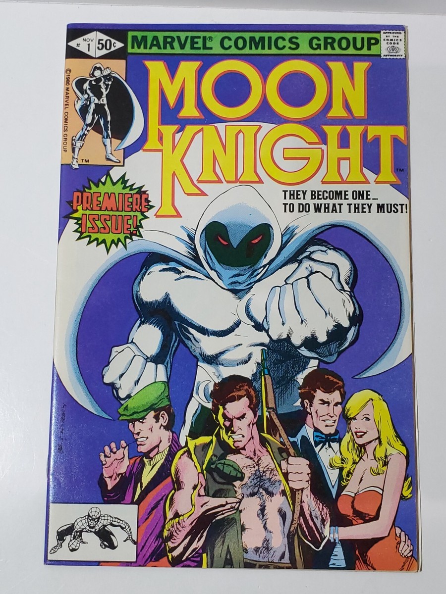 Marvel Moon Knight #1 (1980) First Solo Issue Comic Book VF