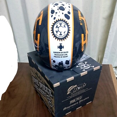 OGK ONE PIECE Motorcycle Helmet TRAFALGAR LAW BLACK-15 BOB-K