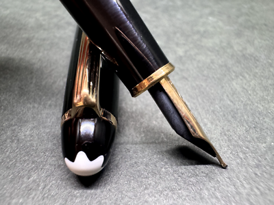 MONTBLANC MEISTERSTUCK 144 Black GT Mid-Model Vintage Fountain Pen
