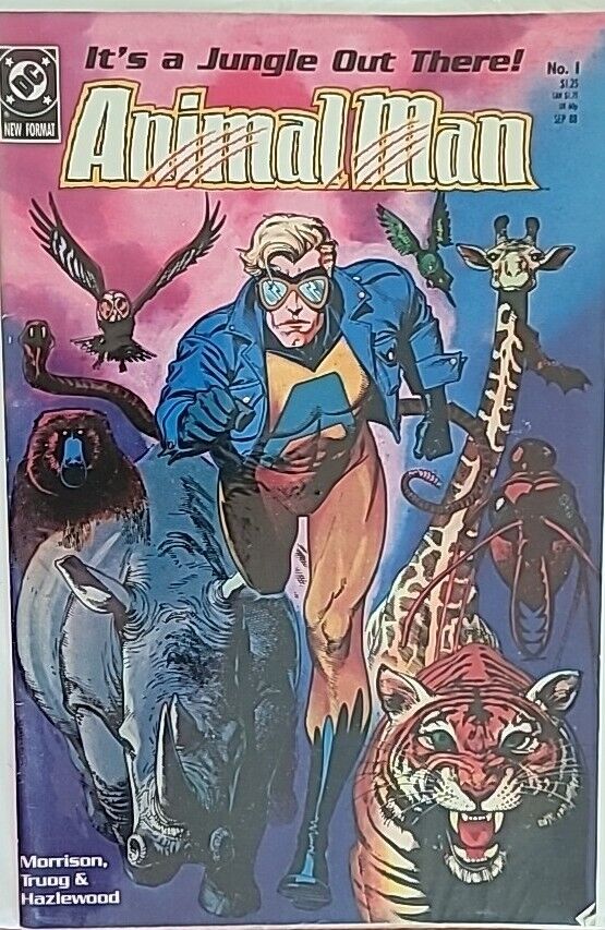 Animal Man #1 •  Morrison, Bolland Cover • DC Vertigo • 1988