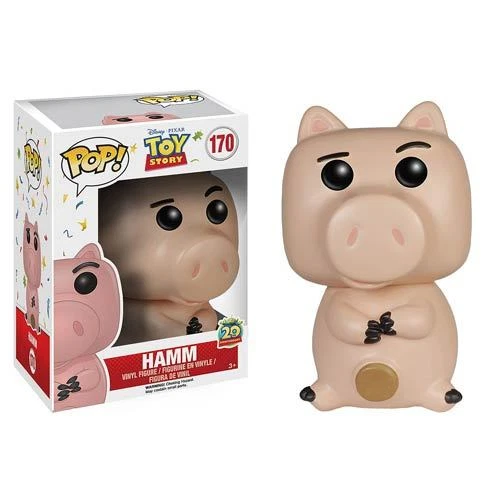 FUNKO POP DISNEY TOY STORY 20th ANNIVERSARY HAMM #170 VINYL FIGURE In Stock