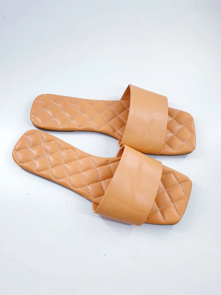 Primark shop orange sandals