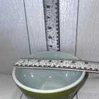Vintage Pyrex 401 Spring Blossom Green '79 Round Mixing Bowl 1-1/2pt
