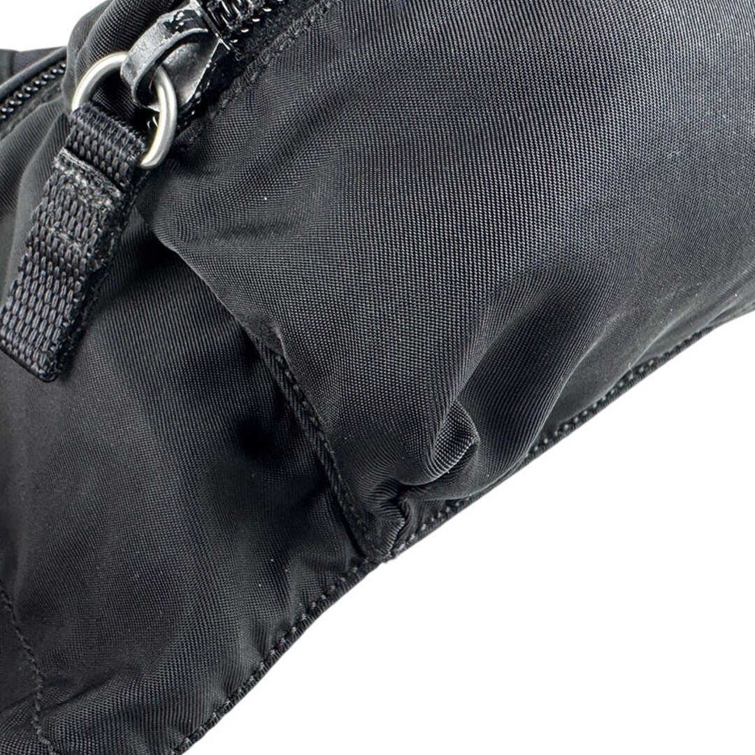 PRADA Waist Bag Nylon Black Unisex   Used z8437 thumbnail 9