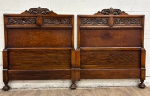 Vintage King Size Italian Neoclassical Italian Renaissance Style Headboard