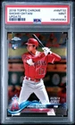 2018 TOPPS CHROME UPDATE #HMT32 SHOHEI OHTANI ROOKIE RC PSA 9