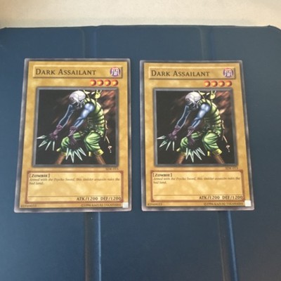 Konami Yu-Gi-Oh! Dark Assailant SDK-015 Lot of 2 Zombie Cards English Regular
