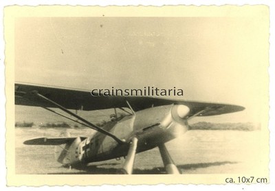 Orig. Foto Fw 56 Stösser Flugzeug an Flugplatz SCHRODA Sroda b. Posen Polen 1941