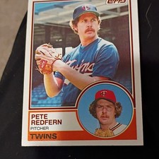 Topps 1983 MLB Baseball Trading Cards Lot 15 Twins Red Sox Orioles Rangers
