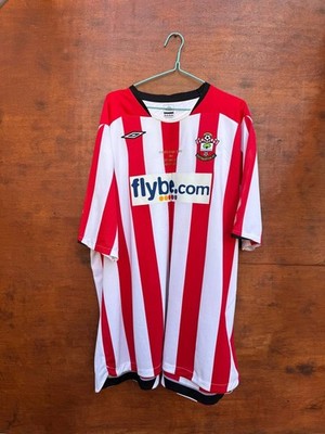 SOUTHAMPTON 2009 2010 HOME FOOTBALL SHIRT 5XL JOHNSTONE'S PAINT TROPHY FINAL