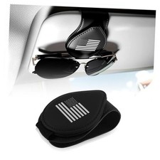 Sunglass Holder for Car with American Flag Pattern,Stylish Sunglasses Holder