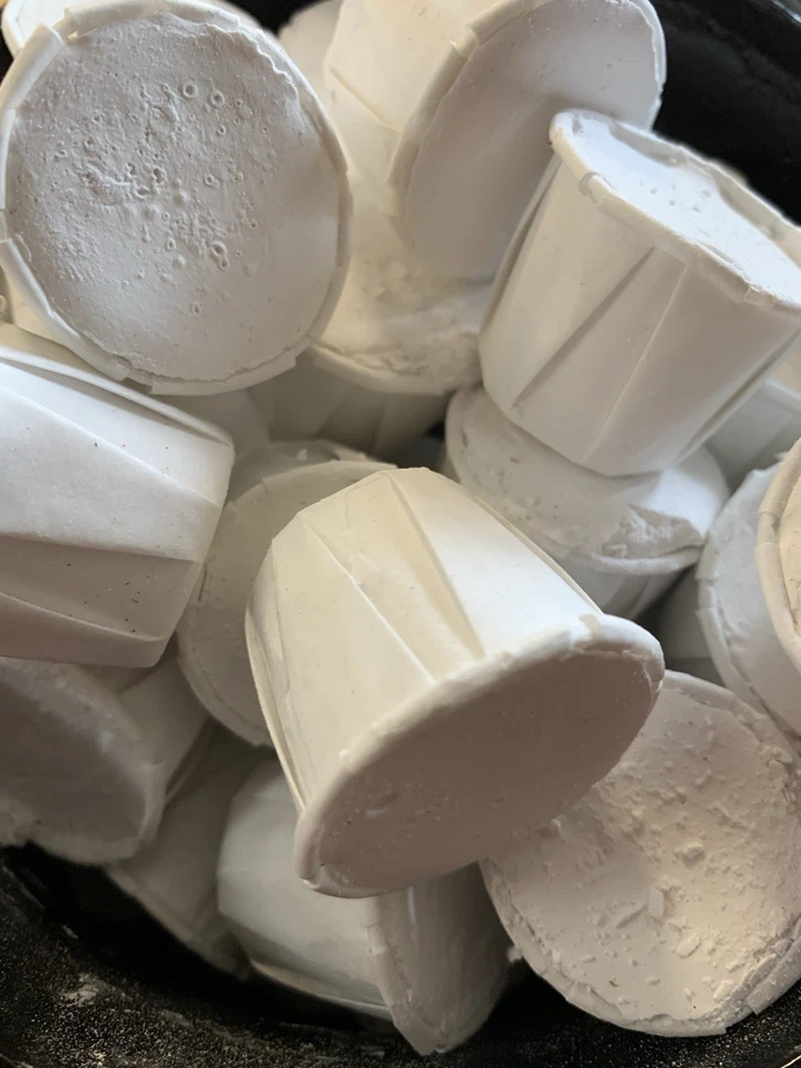 8 cascarillas 8 Pack effun white eggshell cascarilla tradicional para ebbo