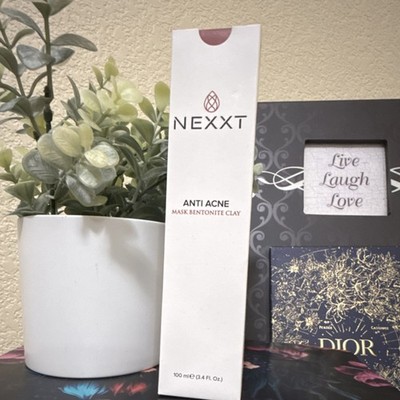 NEXXT Anti Acne Clay Mask Bentonite Clay Sensitive Skin Face Neck 100ml