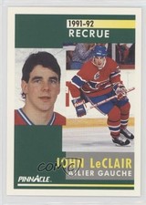 1991-92 Pinnacle French John LeClair #322 8sr