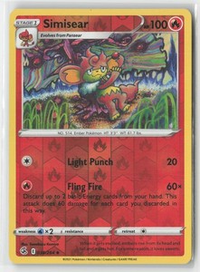 Simisear 038/264 Fusion Strike Reverse Holo Uncommon
