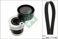 Schaeffler INA Keilrippenriemensatz 529 0339 10 FüR Mercedes Dacia Renault Citan