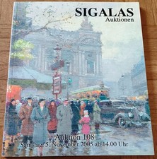 Sigalas Auktion 108 2005 Auktionskatalog Fabe...