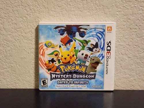 Pokemon Mystery Dungeon: Gates to Infinity (Nintendo 3DS, 2013) No Manual