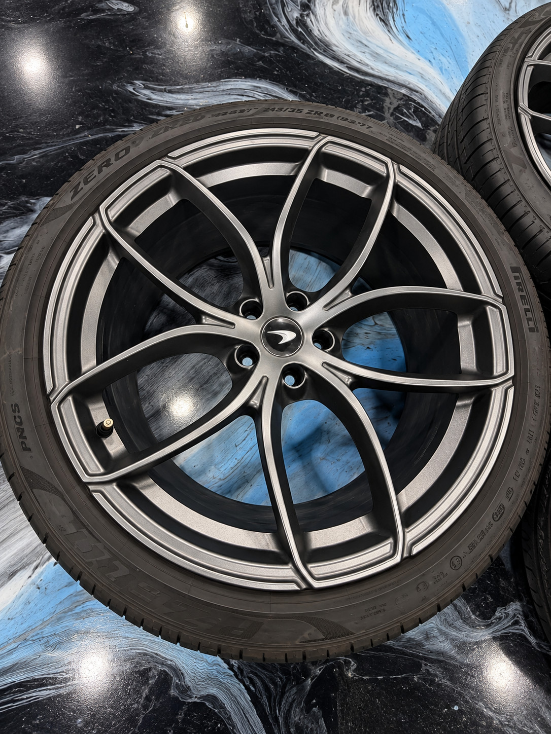 McLaren 720S Spider 2017-2023 Front Wheels Set of 4 Gray