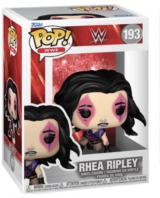 Funko Pop! WWE Rhea Ripley #193 Vinyl Figure + Protector PRESALE