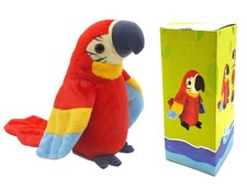 Talking Parrot Plush Toy, Repeat What You Say Funny Kids Stuffed Toys, Birthd...
