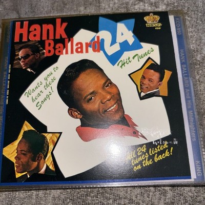 NEW 24 Hits by Hank Ballard (CD, Mar-1990, King) Still In Vintage Security Case