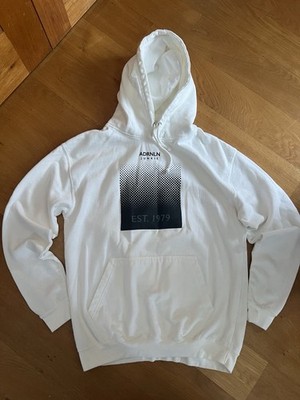 Thorpe Park Adrenaline Junkie Hoodie weiß Large 