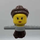 Lego Star Wars Cloud City Princess Leia Minifigure sw0104 Head + Hair Parts Only