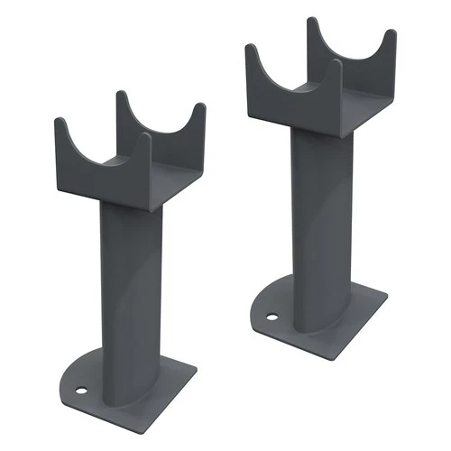 Radiator Feet Floor Mounting Kits for Oval Column Designer Radiator Anthracite